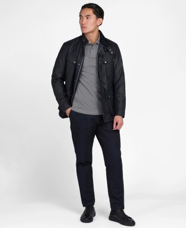 Veste huilée Duke Barbour International - NAVY (2e image)