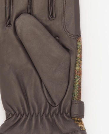 Gants en tweed et cuir Deveron Barbour (2e image)