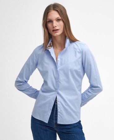 Chemise Derwent Barbour - PALE BLUE/HESSIAN TARTAN (2e image)