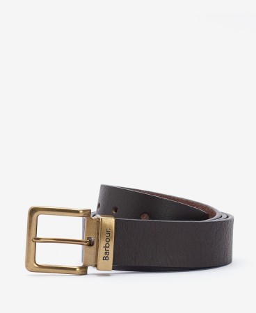 Ceinture en cuir Blakely Barbour - DARK BROWN (2e image)