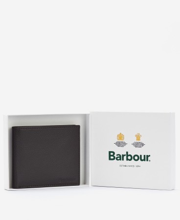 Portefeuille en cuir Amble Barbour - DARK BROWN (2e image)