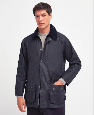 Veste huilée Beaufort Barbour - NAVY (2e image)