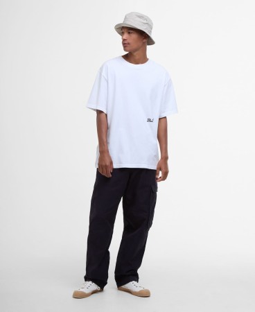 T-shirt oversize Regence Barbour - WHITE (2e image)