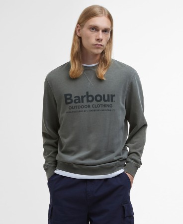 Sweatshirt Larkhill Barbour - LIGHT SAGE (2e image)
