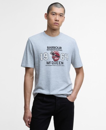 T-shirt Giles Barbour International - GREY MARL (2e image)