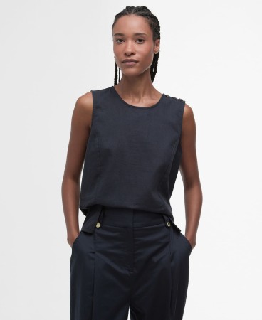 Haut sans manches Lucy Barbour - DARK NAVY (2e image)