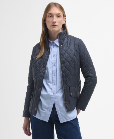 Veste matelassée Flyweight Cavalry Barbour - NAVY/NAVY (2e image)