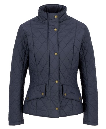 Veste matelassée femme cavalry barbour bleu marine navy