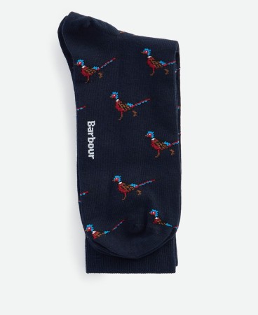 Chaussettes Mavin Barbour - NAVY/PHEASANT (2e image)