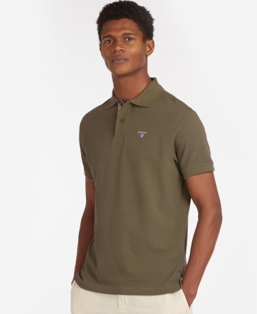 Polo Tartan Pique Barbour - DK OLIVE/CLASSIC (2e image)