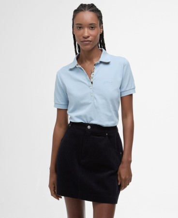 Polo Portsdown Barbour - BREEZE BLUE/HESSIAN (2e image)
