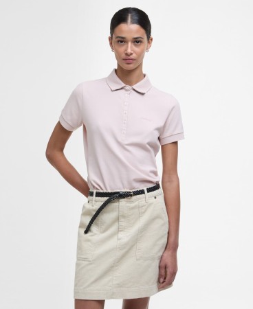 Polo Portsdown Barbour - PRIMROSE PINK/HESSIAN (2e image)