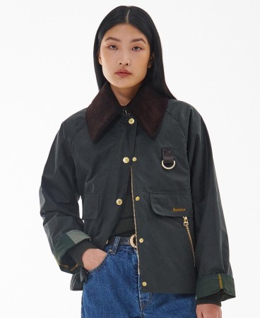 Veste huilée Catton Barbour - SAGE/ANCIENT (2e image)