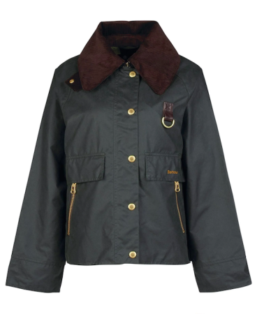 Veste huilée femme barbour catton sage