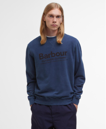 Sweatshirt Larkhill Barbour - NAVY (2e image)