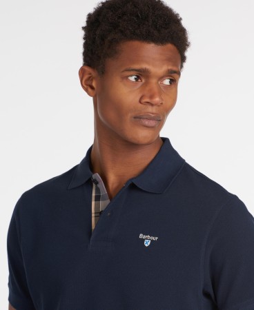 Polo Tartan Pique Barbour - NEW NAVY (2e image)