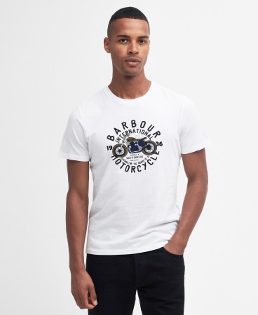 T-shirt Spirit Barbour International - WHISPER WHITE (2e image)