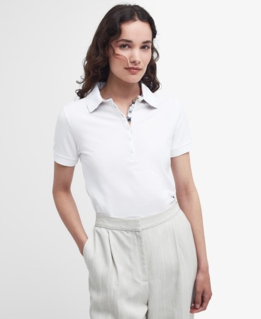 Polo Portsdown Barbour - WHITE/PRIMROSE TARTAN (2e image)