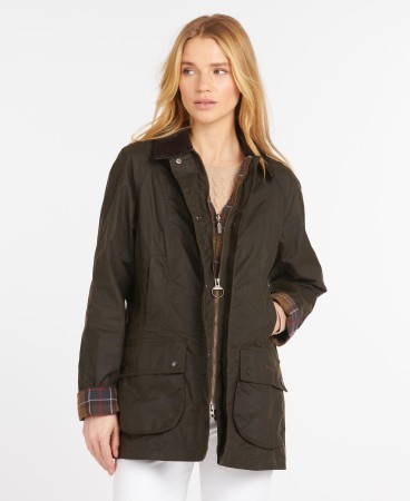 Veste huilée Classic Beadnell Barbour - OLIVE (2e image)