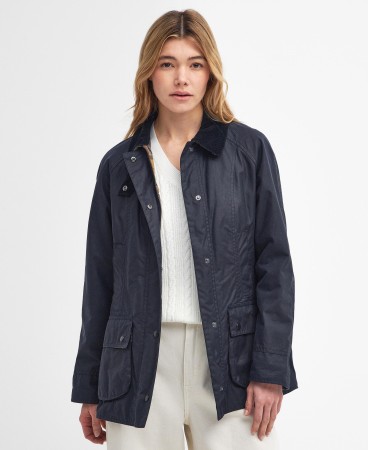 Veste huilée Beadnell Barbour - NAVY (2e image)