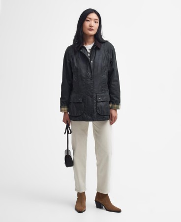 Veste huilée Beadnell Barbour - SAGE (2e image)