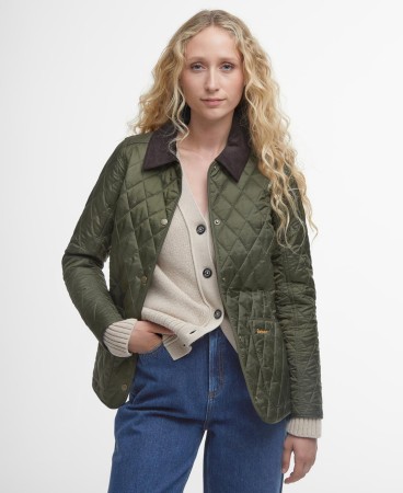 Veste matelassée Annandale Barbour - OLIVE (2e image)
