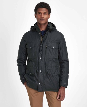 Parka huilée Winter Sapper Barbour - SAGE/GREENLOCH TARTAN (2e image)