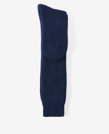 Chaussettes en laine Wellington Knee femme Barbour - NAVY (2e image)