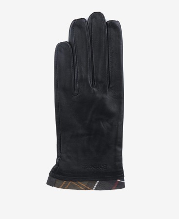 Gants femme en cuir Tartan Trimmed Barbour (2e image)