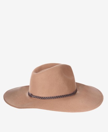 Chapeau Tack Fedora Barbour - CAMEL (2e image)