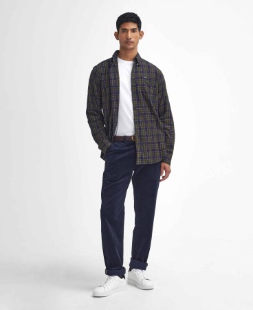 Pantalon en velours côtelé Stretch Cord Barbour - NAVY (2e image)