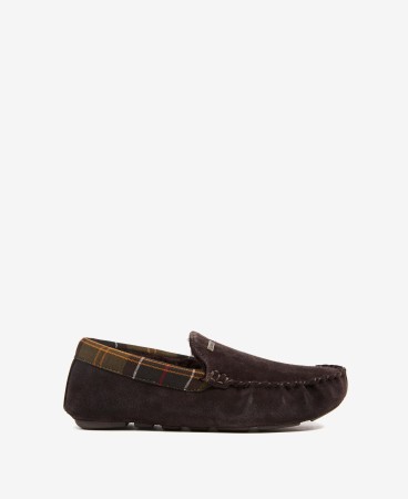 Chaussons Monty Barbour - BROWN SUEDE (2e image)