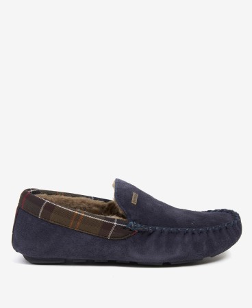 Chaussons Monty Barbour - NAVY SUEDE (2e image)