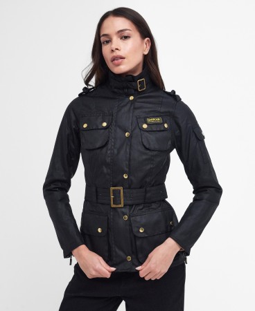 Veste huilée Original femme Barbour International - BLACK (2e image)