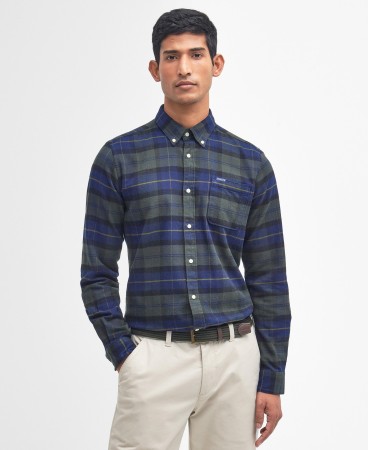 Chemise Kyeloch Barbour - OLIVE NIGHT (2e image)